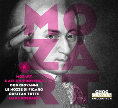 3 CDs Mozart a Aix-en-Provence Festival Hans Rosbaud