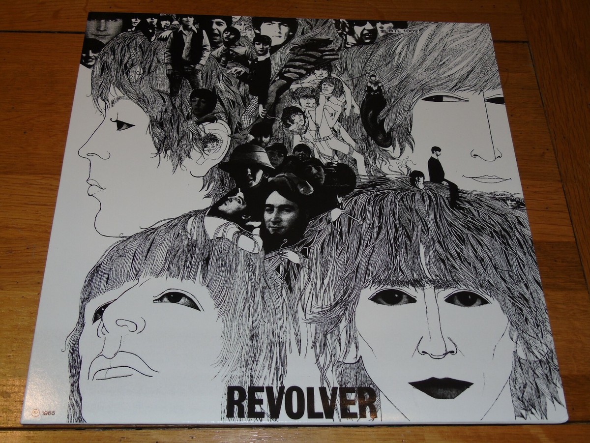 THE BEATLES - Revolver - Very rare 1966 Brazilian RED 14-track