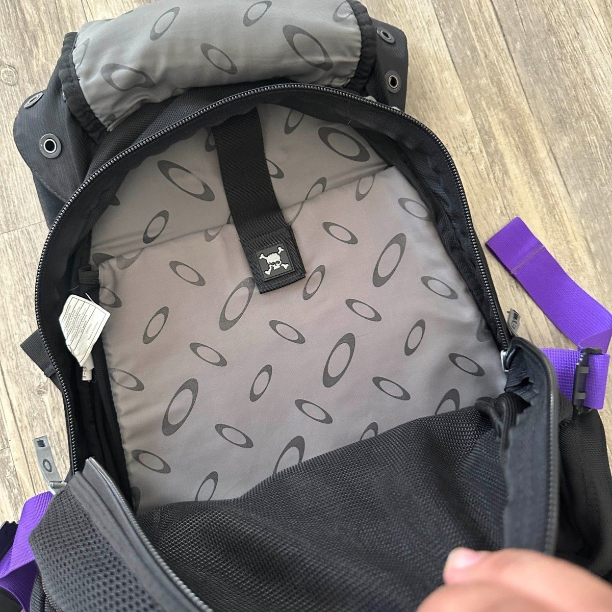 Vintage Y2K Oakley Icon 3.0 Backpack Infinite Hero Ash Purple