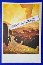 🔵 CARTOLINA 10° CENTRO AUTOMOBILISTICO DISEGNO FERRARI REGGIMENTALE 😂