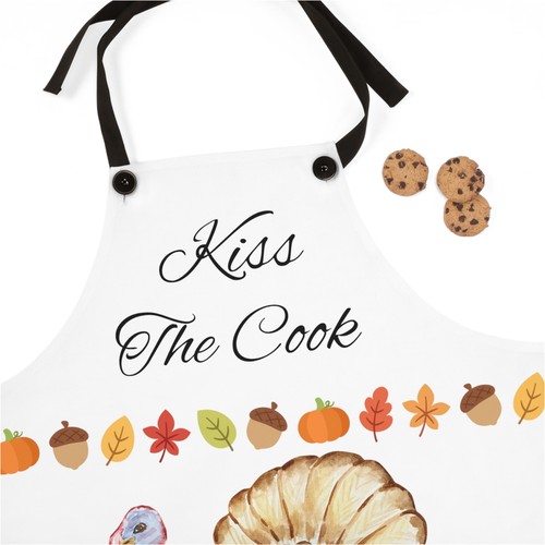 TURKEY Apron - Polyester Twill - Personalized - Picture 3 of 5
