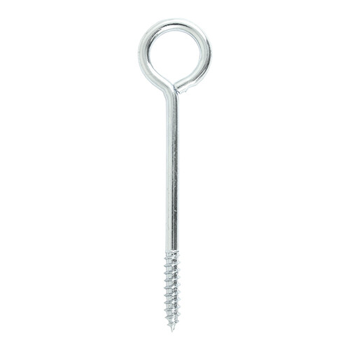 Timco Vine Eyes Zinc 100mm - Pack of 2 Hanging Fixings Thread String Wire Plants