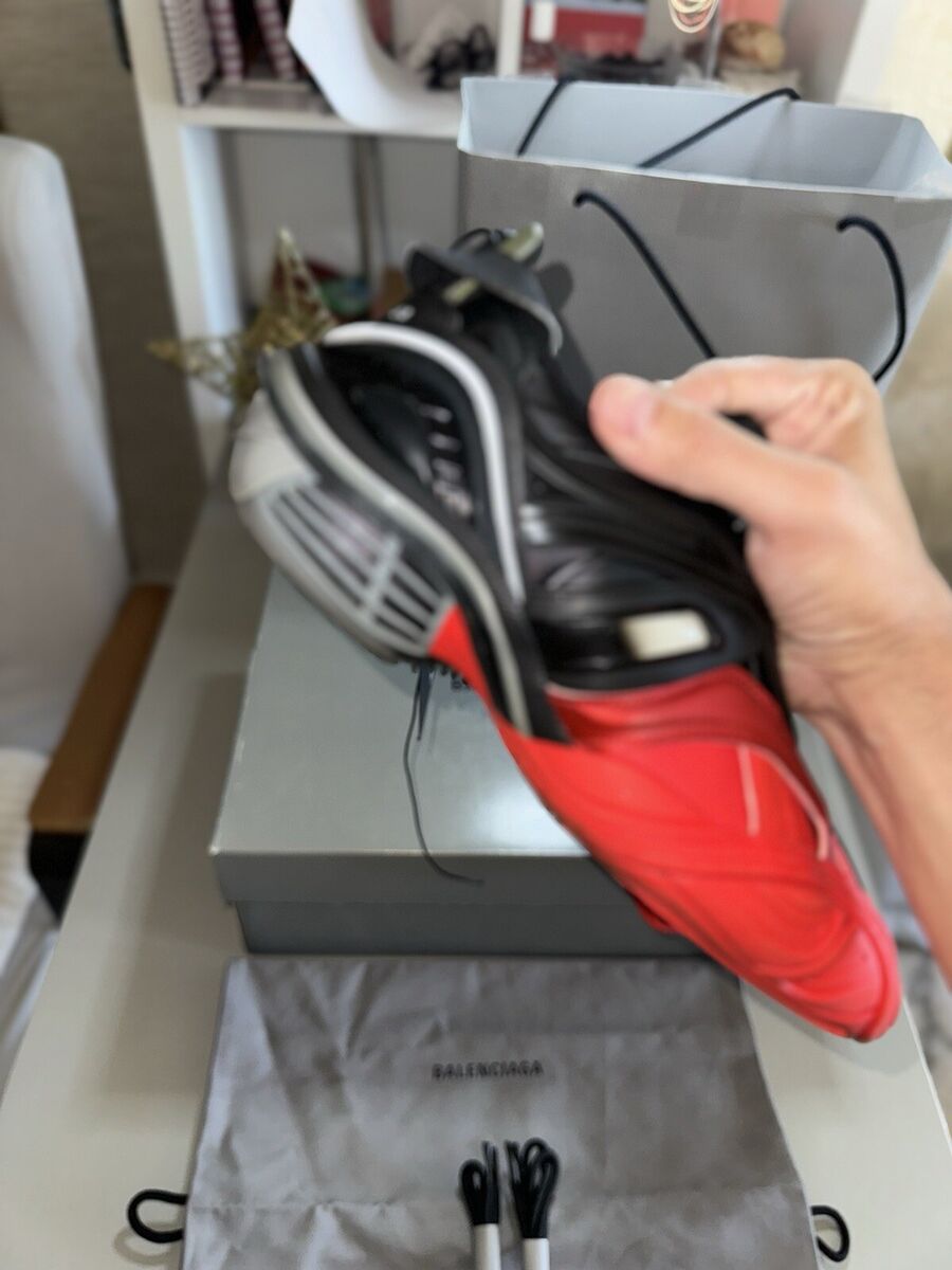 Size 8 - Balenciaga Tyrex Low Black Red | eBay Size 8 - Balenciaga Tyrex Low Black Red | eBay