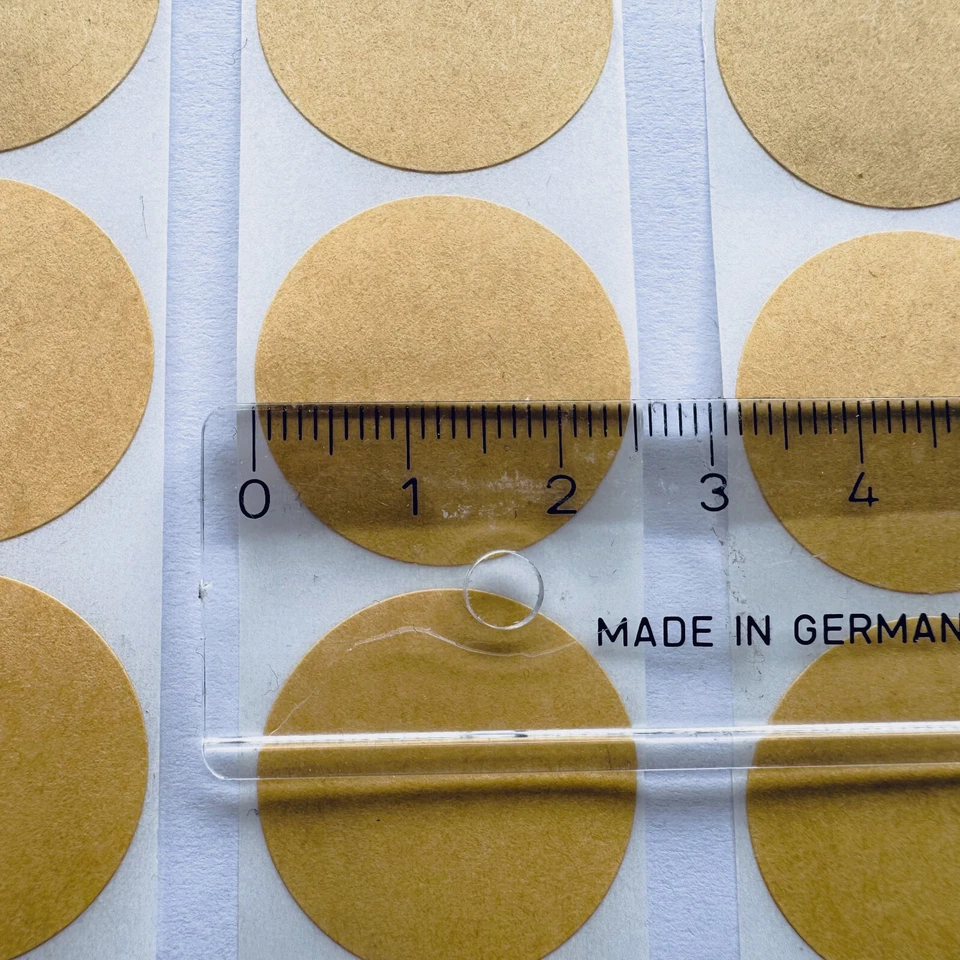 runde Kraftpapier Aufkleber 2,5cm Sticker zum Beschriften Verzieren Dekorieren - Bild 3 von 3