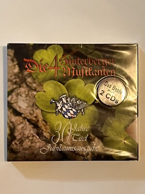 Neu Versiegelt 4 Hinterberger Musikanten 30 Jahre Jubiläumsausgabe Melodisch CD