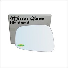 Vetro Specchio Retrovisore Lato Sx-Guidatore Per Nissan Navara (D40) dal 2004-20