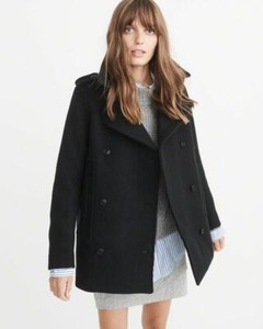 abercrombie peacoat