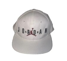 NIKE AIR JORDAN JUMPMAN SNAPBACK CAP HAT WHITE