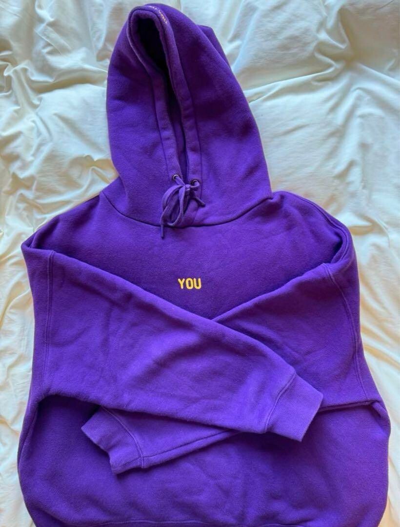 BTS JIMIN ARTIST MADE COLLECTION WITH YOU HOODY Purple XL