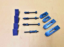 KIT DE SERRAGE LOT DE 24 BLOCS PINCES 6MM GOUJONS 8MM ÉCROUS TEE FRAISAGE