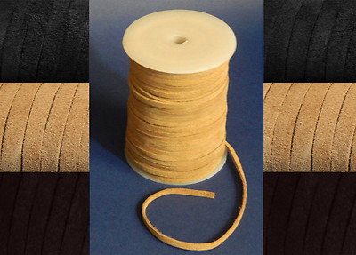 3mm 4mm 5mm 6mm FLACH WILDLEDER 100% ECHT LEDER KORDEL TANGA SPITZE BASTELN HAUT SCHNUR 