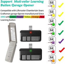 1x Keypad Opener 877LM & 2x 893LM Remote For ...