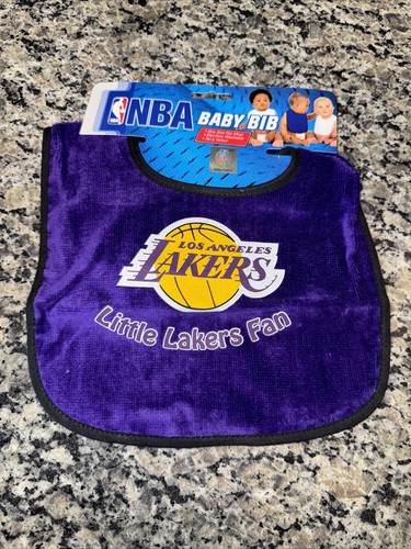 NBA Los Angeles Lakers Baby Infant Little Lakers Fan Bib
