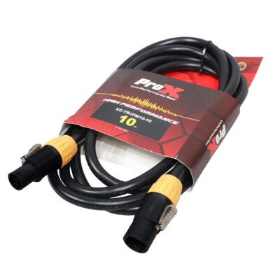 ProX XC-TR1FM12-10 10 FT Male to Female 12 AWG Power Cable