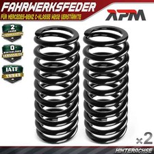 2x Feder Fahrwerksfeder Hinten L+R für Mercedes-Benz C-Klasse W202 Bj. bis 1995