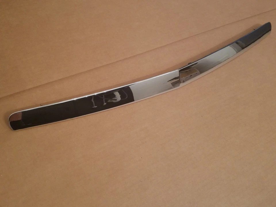 подходит для ACURA TL 2004-2008 годов выпуска решетка капота передний бампер верхняя хромированная отделка молдинг НОВАЯ - Изображение 2 из 4