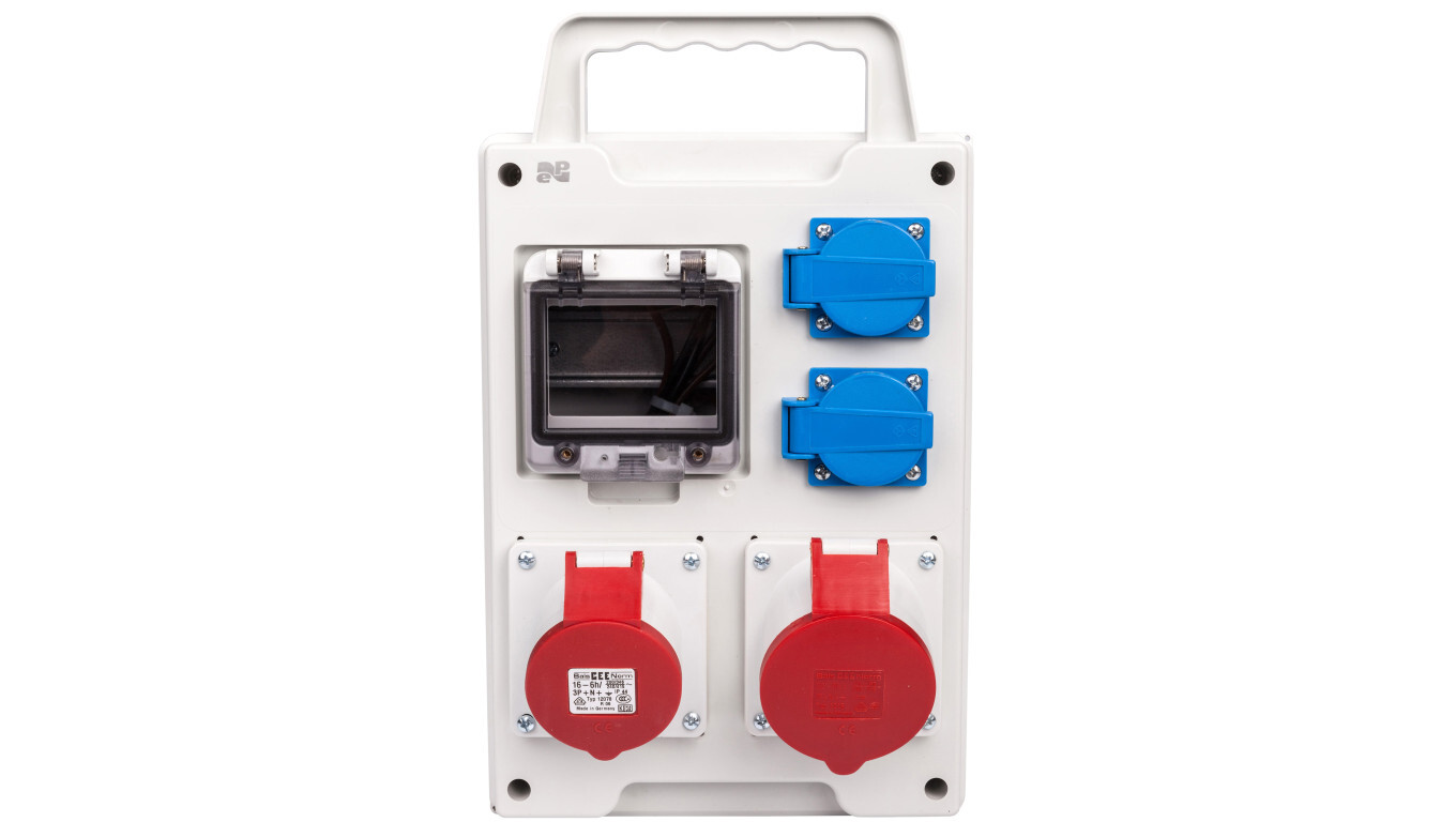 Portable construction switchgear 4 modules 1x5P/32 5P/16A 2x2P+Z RS 6213- /T2UK