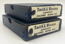 S&W "Airweight"926 "CONSECUTIVE Numbered Set" Aluminum Handcuffs Never Used