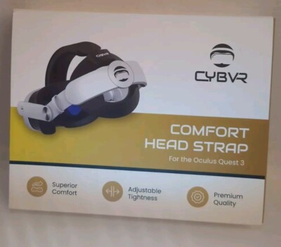CYBVR Comfort Head Strap for  Oculus/Meta Quest 3 NEW in Box
