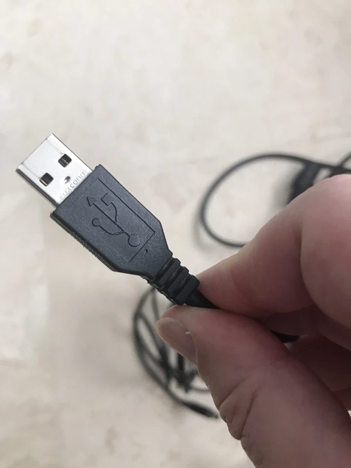 3 Prong power cord supply cable And USB Connector for Dell 1600n - Image 4 of 4