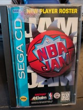 NBA Jam Sega CD Complete CIB Authentic! Very Good Condition w/ Reg Card! Nice!