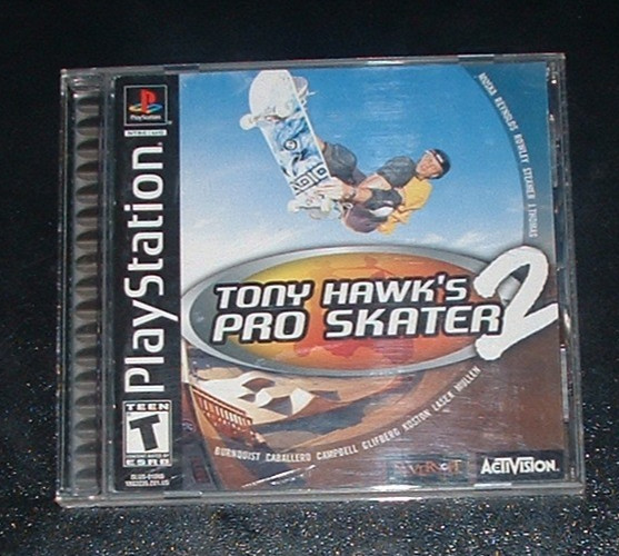 Tony Hawk's Pro Skater 2 - (Playstation 1) Black Label PS1 CIB - VG+/EX