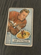 1951 Bowman 69 John JOHNNY STRZYKALSKI San Francisco 49ers Rookie Card RC (Read). rookie card picture
