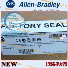 1756-PA75 NEW PLC-AB 1756 PA75 / B ControlLog...