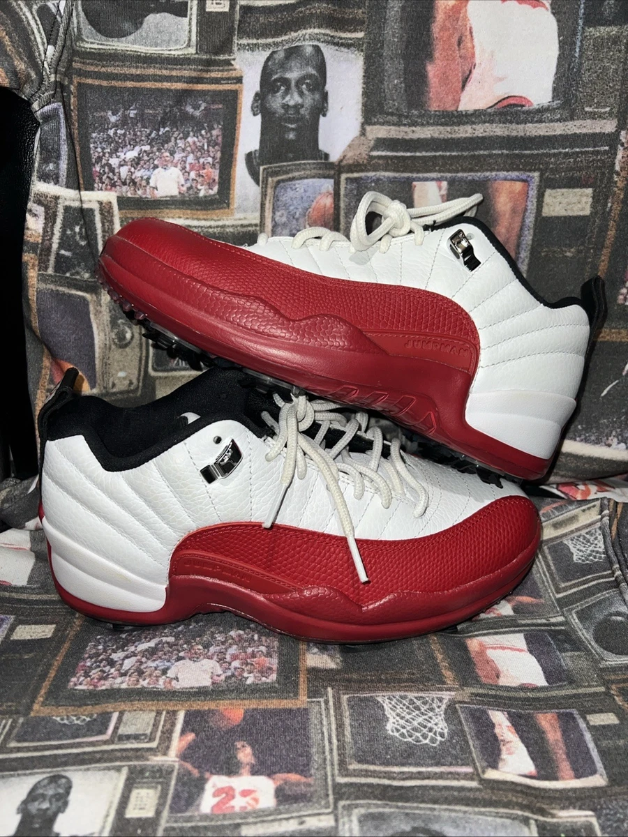 Jordan 12 Golf Low Cherry for Sale | Authenticity Guaranteed | eBay