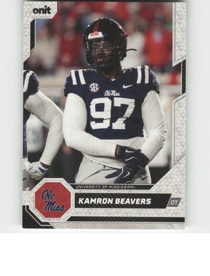2026 ONIT Athlete Ole Miss Rebels #B-43 Kamron Beavers