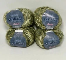 4 Cascade Yarns Bollicine Colibri Balls 46% Wool 27% Kid Mohair Color 2 Lot 8617