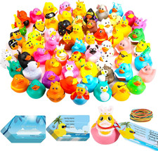 100Pcs Cruise Ducks Tags Kits Includes 30 Cruising Ducks with 30 Cruise Duck Tag