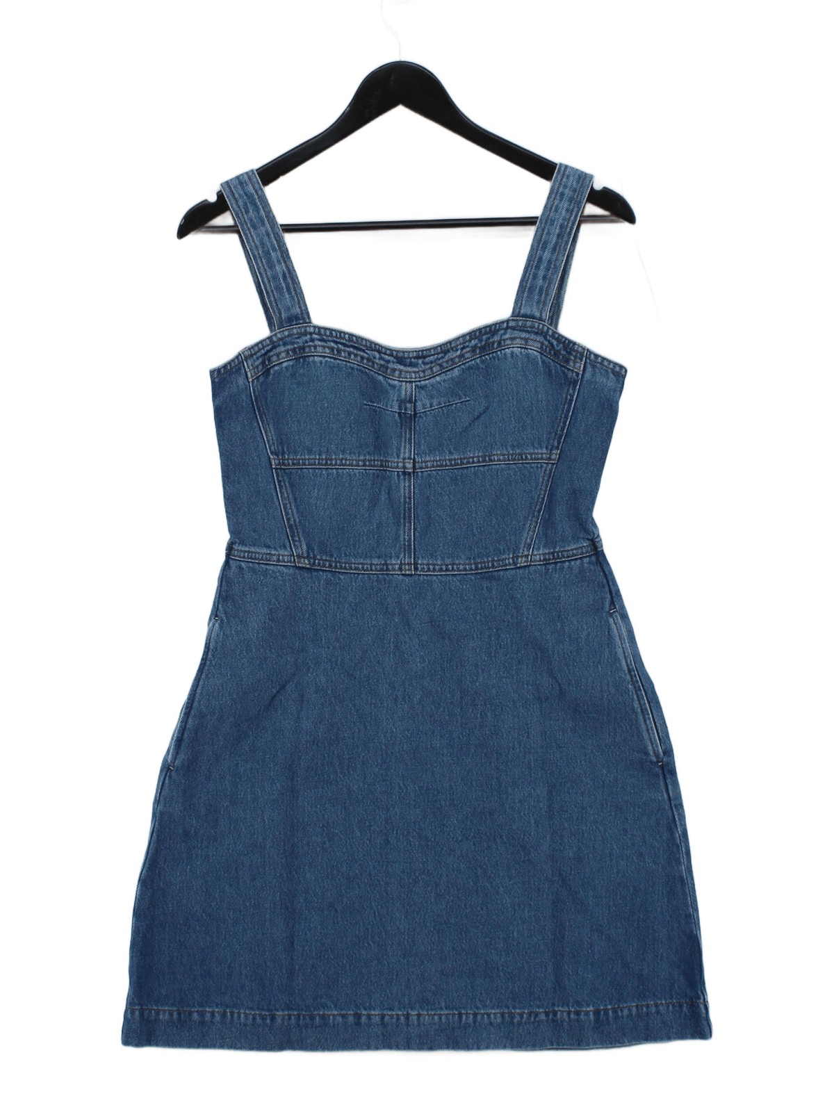 Paul Smith Pinafore/Dungaree Mini Dress in Blue RRP £420