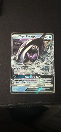 Tapu Fini GX 39 - SM - Burning Shadows Pokemon 2017