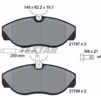 Textar 2179701 Bremsbelagsatz FüR Fiat Citroen Peugeot Ducato Jumper Boxer 230