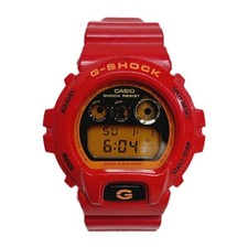 RARE Casio G-Shock DW-6900CB-4 1289 Red w BLK Face Mens Watch NEW BATTERY EXC