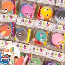 VENUSFIT Halloween Party Favors for Kids – 12 PCS DIY Monster Air Dry Clay Cr