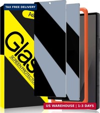 2 Pack Samsung Galaxy Z Fold 7 Privacy Screen Protector  Front Screen Protector