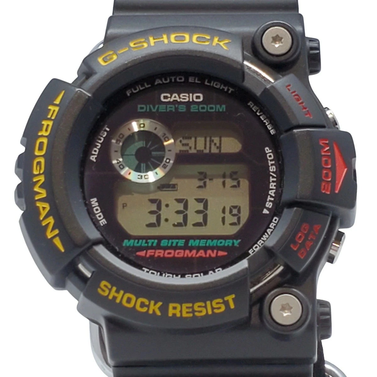 美品　Casio カシオ G-SHOCK FROGMAN GW-200-2JF CASIO G-SHOCK FROGMAN GW-200 Watch There are scratches and dirt | eBay