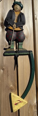 Authentic Models Golfer Putter No 7 Sky Hook Balance Toy Kinetic Art No Stand