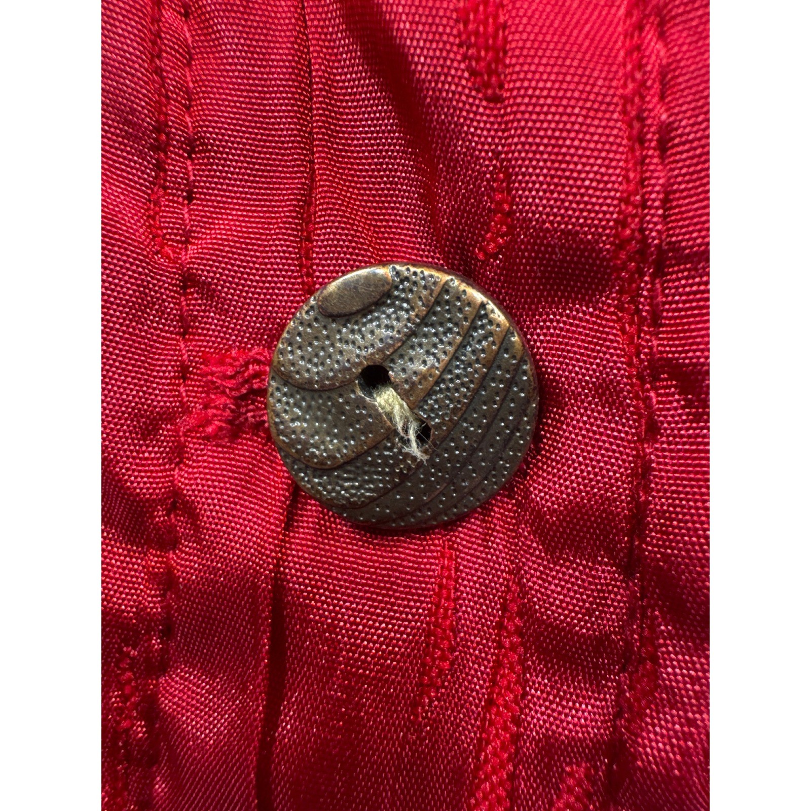 Ruby Rd Woman Red Crinkle Texture Button Front Ja… - image 3