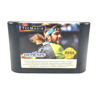 Andre Agassi Tennis | Sega Genesis 1992