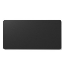 Jotsome Leather Desk Pad Mat, Non-Slip Desk Blotter Pad Black, 24" X 14" 
