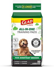 Glad Pets LG anthrazit Hundetraining Kiste Pads saugfähig Einweg 50 Stück