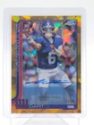 JAXSON DART 2025 TOPPS CHROME GOLD SAPPHIRE REFRACTOR ROOKIE AUTO /50 Q5692