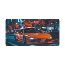 Large Mouse Pad JDM Cars NSX Night Driving Desk Mat Computer Accessories Gami...