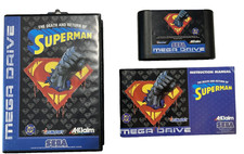 Thumbnail of ebay&reg; auction 117159055454 | Sega Mega Drive: THE DEATH AND RETURN OF SUPERMAN (PAL) – CIB - Sammlerzustand