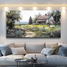 Canvas Wall Art For Living Room Large Wall Decor For Bedroom Office Decoratio...