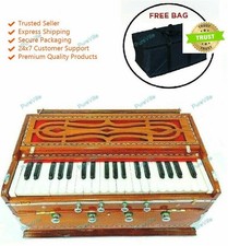 8 Stopper Bombay Style Best Harmonium Chudidar Double Bellow 39 Key Two Reed