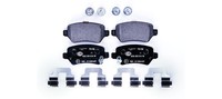 Hinterachse Hella 8DB 355 018-781 Bremsbelagsatz, Scheibenbremse FüR Chevrolet,H